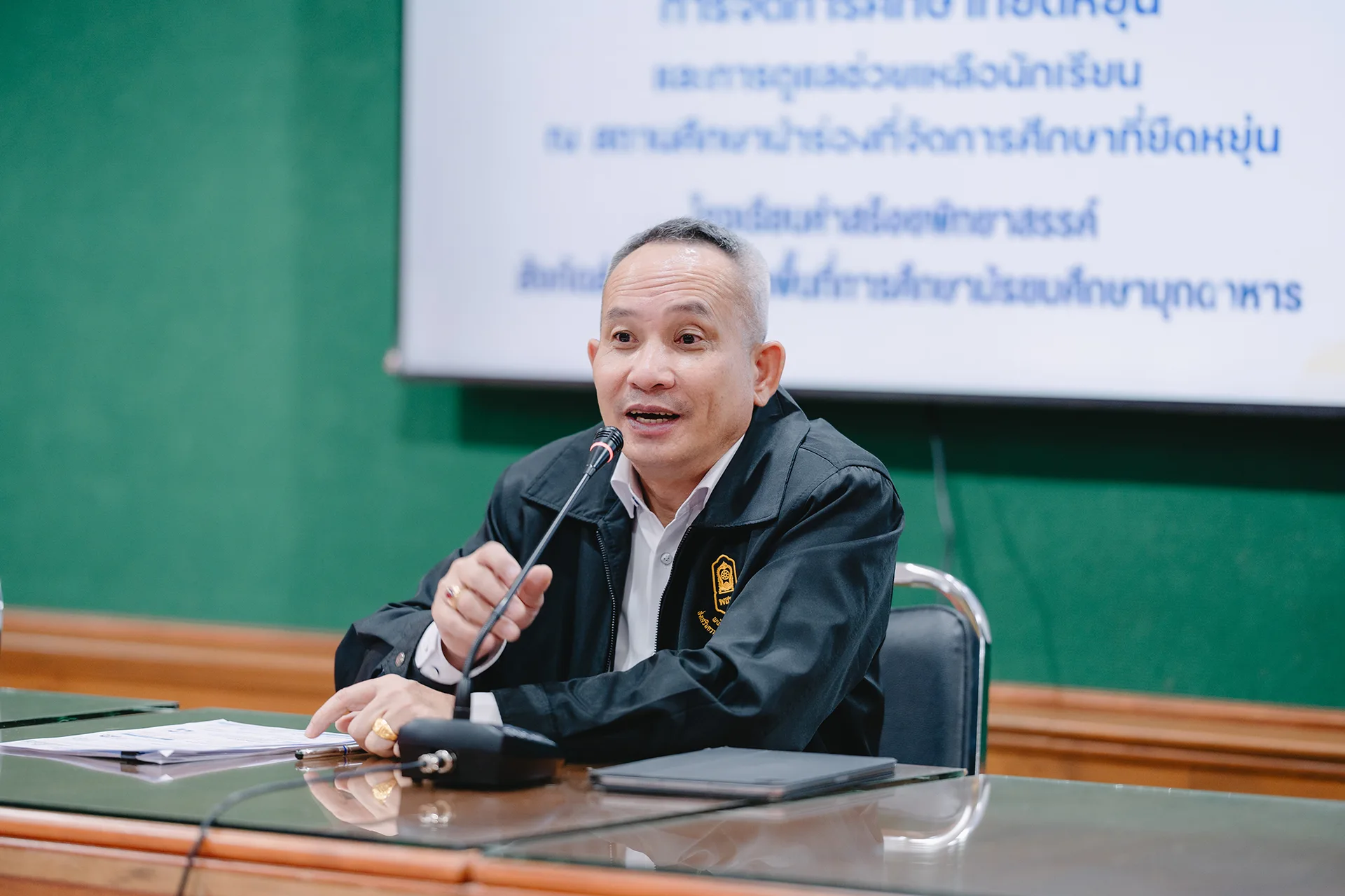 ภาพประกอบเพิ่มเติม รับการนิเทศ ติดตาม และให้คำปรึกษา Thailand Zero Dropout สถานศึกษานำร่อง